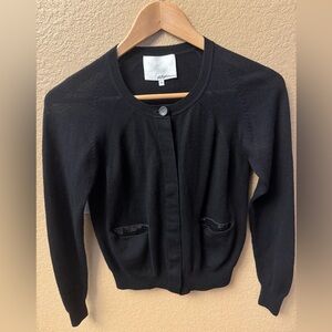 3.1 Phillip Lim Sequin Detailed Cardigan  Black XS